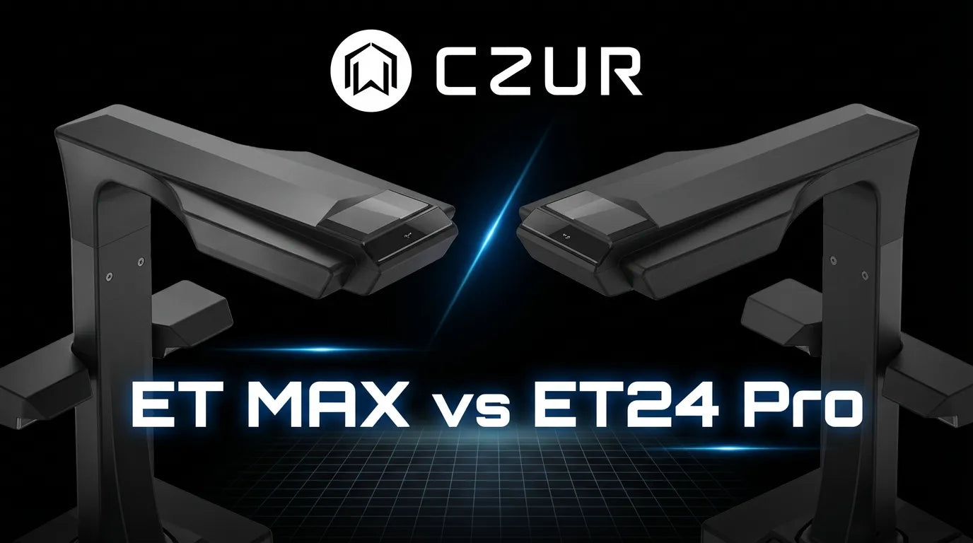徹底比較】CZUR ET MAX vs ET24 Pro｜スペック・価格・おすすめ 