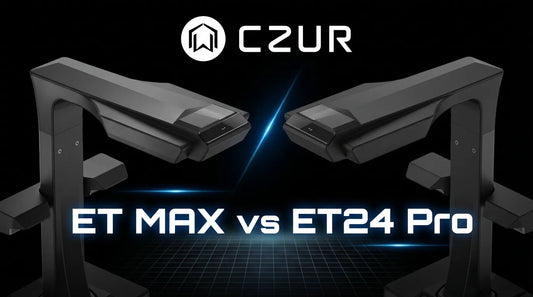 【徹底比較】CZUR ET MAX vs ET24 Pro｜スペック・価格・おすすめユーザーを解説